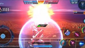 Gundam Supreme Battle: Shiranui Akatsuki Gundam Team Up With Gundam Narrative C-Pack PVP Match