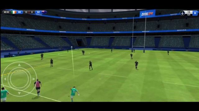 Rugby Nation 24 World Cup mode (IRE V NZ) смотреть онлайн