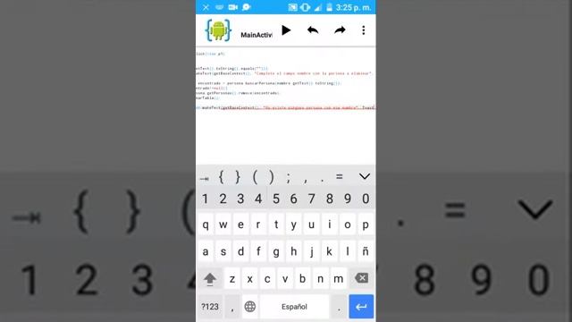 AIDE Programando desde tu Android. Tutorial TableLayout Parte 9