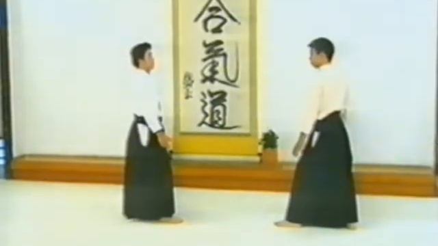 №3-2 приемы #Айкидо #МоритэруУэсиба  #Aikido  合気道  учебный #фильм №3