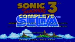 Sonic 3 Complete Music: Carnival Night Zone Act 2 "PC version" Genesis Ported