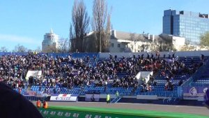 Факел Воронеж-Ахмат Грозный, 1-1. 1 Часть. Сектор Газа. Туман. Поющий стадион в России.