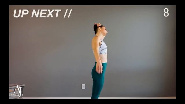 10 MIN EXERCISE & STRETCH FOR SHOULDER, NECK & THE COLLAR BONE AREA