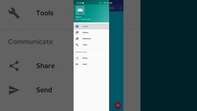 Android Navigation drawer demo смотреть онлайн