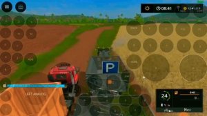 Cinfigurando o curse play FS 17 🚜 Platinum Edition Android moto G5 app vortex