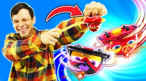 Какие игрушки из Combat Q победят на арене?! Веселые игры в волчки - Видео для детей