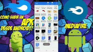 Como subir un Archivo Apk a Mediafire ¡desde Android 2023 | Fácil y Rapido!