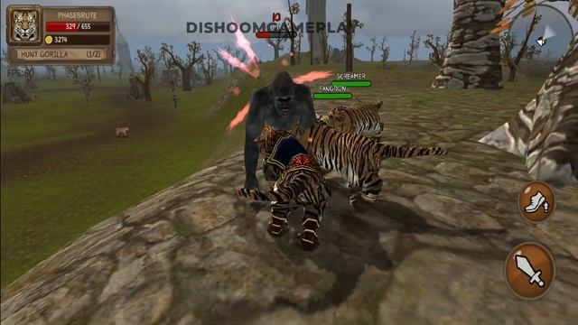 Ultimate Tiger King Simulator Online - Tiger Vs Lion, Hyena, Crocodile, Elephant, Leopard, Dog #9 смотреть онлайн
