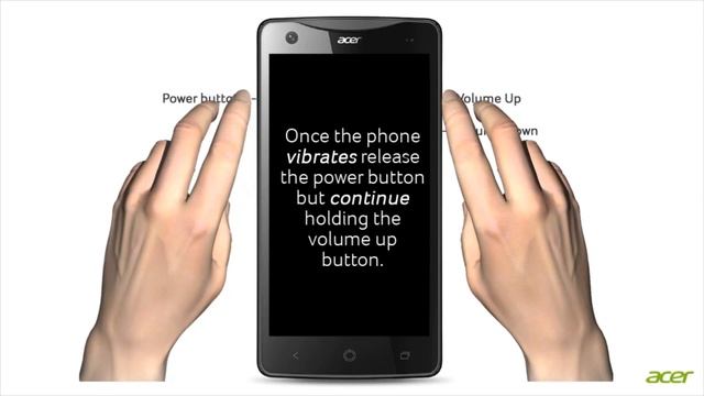 Liquid S1 - S510 - How to access in the recovery menu смотреть онлайн