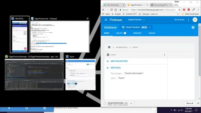 Cloud Firestore Example смотреть онлайн