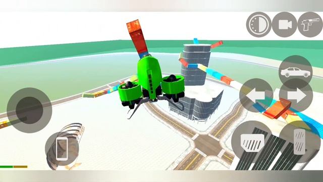 Indian Car Simulator 3D - Fly Jet Pack - Android Game Play смотреть онлайн