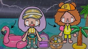 КОРОЧЕ ГОВОРЯ сходили на пляж ТОКА БОКА