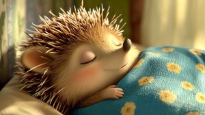 Поучительная сказка про ленивого Ёжика по имени Ежик