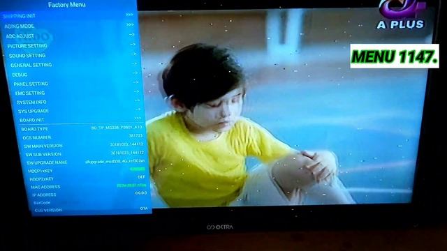 32" Smart Led Tv Service Menu Code / Factory Code (TP.MS388.PB801).