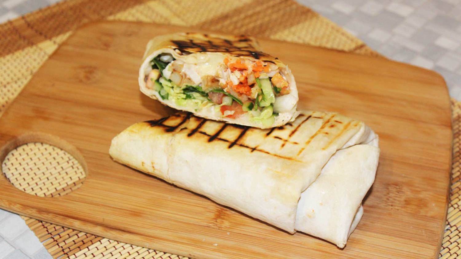 Процесс приготовления шаурмы