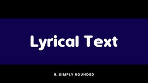 Top 20 Trending Lyrical Fonts for Edits | Lyrics Fonts Pack by VFXABHI