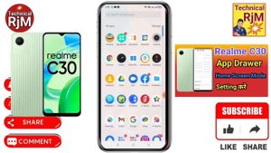 Realme C30 home Screen Setting | How To Change Home Screen Mode in Realme C30 App Drawer Mode