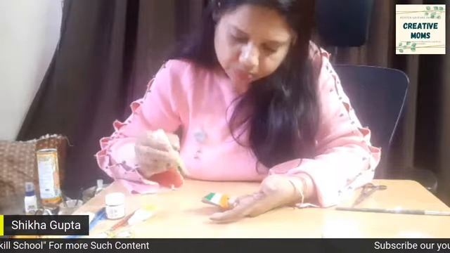 Creative Moms Republic Day Diy Workshop ? Tricolor cooking and Art & Craft
