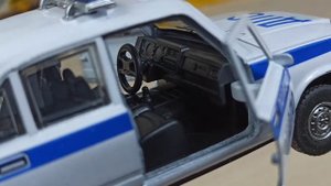 ВАЗ-2107 'Жигули' (LADA 2107)'1982 ДПС Полиция. 1-43Технопарк