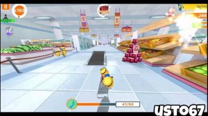 minion rush 4.2.0 modded apk version special mission "piggy power" jelly lab gamplay 2023