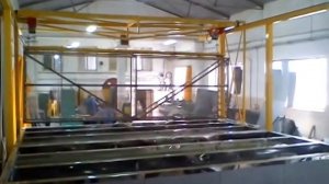 Подготовка поверхности перед порошковой покраской в ваннах методом погружения
