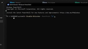 how to disable bitlocker in Windows 11 home