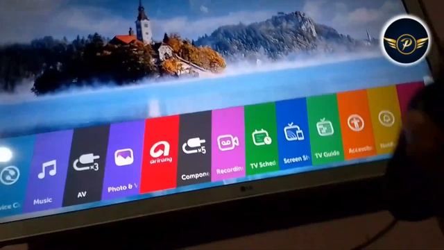 How to connect keyboard and mouse in LG smart TV