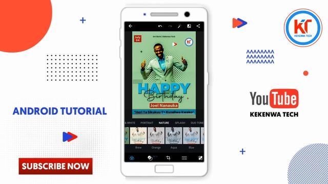 Color Filter In Android | How To Filter Color In Adobe Express | Jinsi Ya Kufilter Picha Kwenye Sim