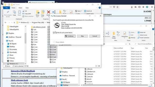 5.9 Loading an extended Reference Book for SMath Studio смотреть онлайн