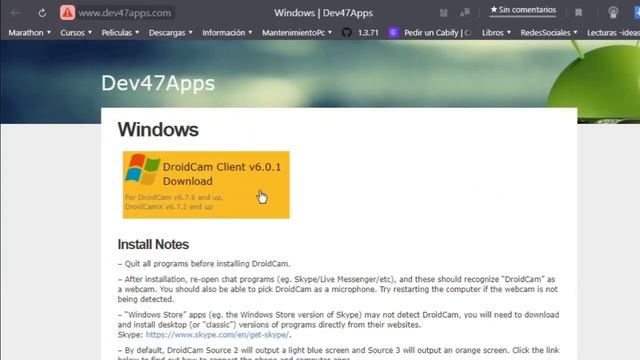 🚀¿No tienes webcam? Aprende a usar tu teléfono Android📲como Webcam en Video llamadas 🙃 ? смотреть онлайн