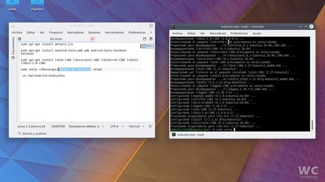 Como instalar Android Studio Kubuntu смотреть онлайн