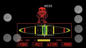 dust sans simulator fell sans fight