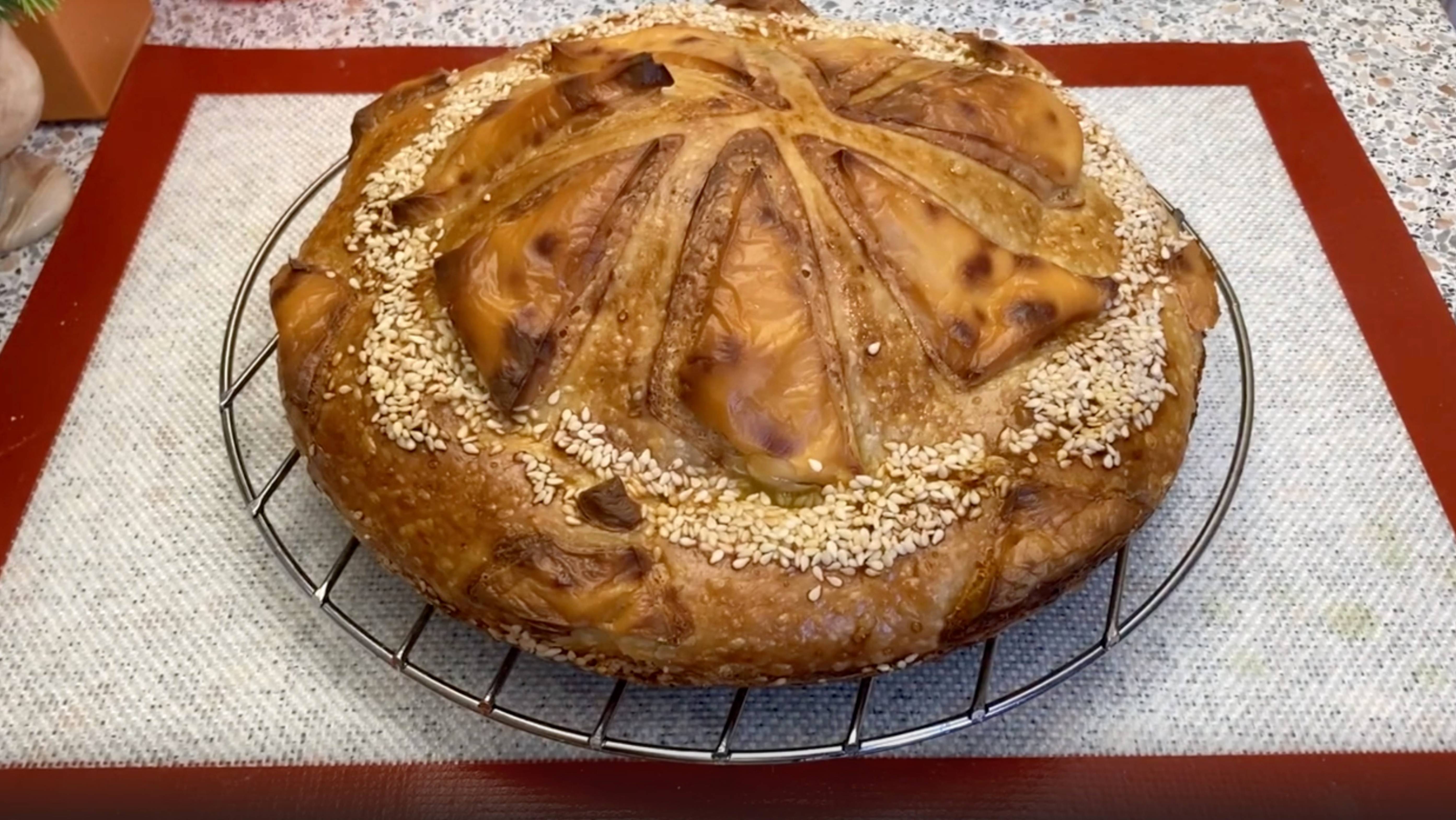 Мягкий и вкусный! На обед или ужин. Идеальный рецепт... Хлеб на закваске. Безопарное тесто ночное