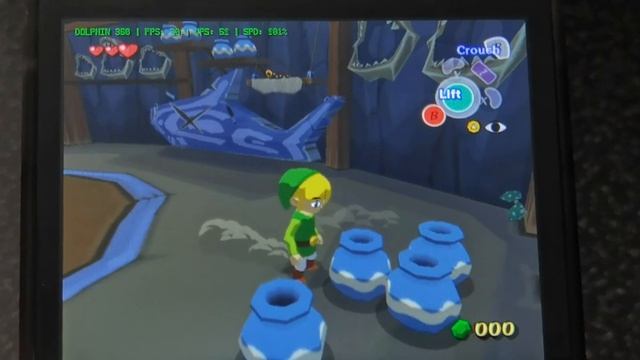 Anbernic RG353V Gamecube (Dolphin360) Zelda The Windwalker Stock OFW Android (Reupload)
