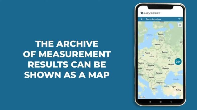 Operation with Android Software NOVOTEST Lab for smartphones and NOVOTEST devices смотреть онлайн