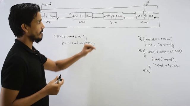 Doubly Circular Linked List Deletion (Begin, end and Specified Position) | Data Structure смотреть онлайн