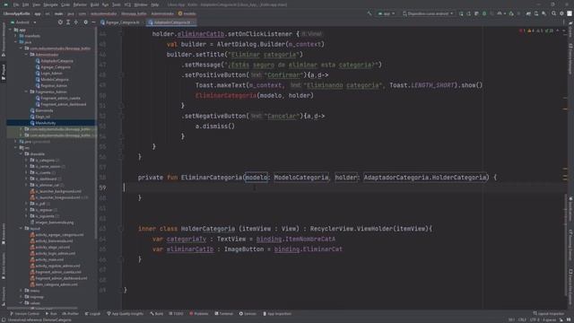 17.- Eliminar una categoría[s] | Book App Android Studio + Kotlin + Firebase смотреть онлайн