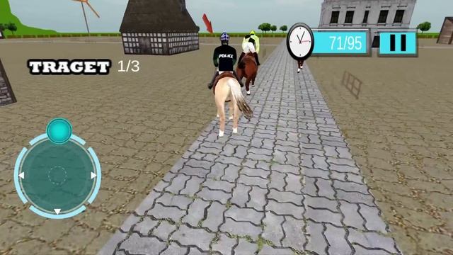 Police Horse Chase: Crime City - Gameplay Android смотреть онлайн