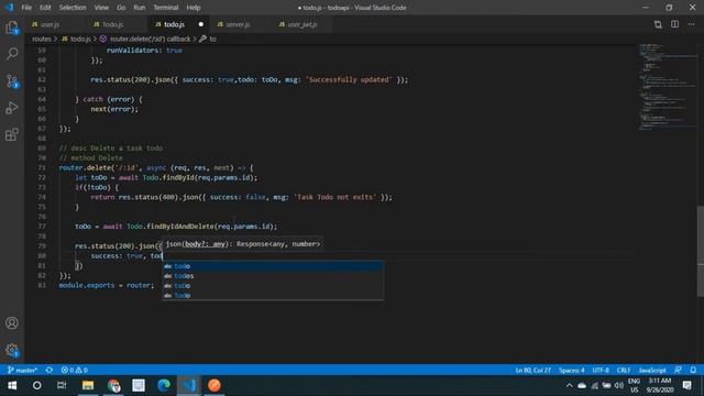 #22. Delete Todo API Using DELETE Method || Create a To-Do Android App using Rest API in Hindi