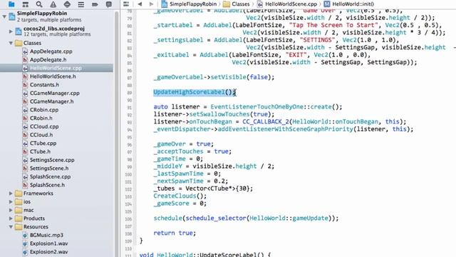 Simple Flappy Robin Cocos2dx v3 Android #20 High Score смотреть онлайн