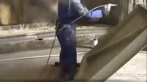 Напыление алюминия газопламенным способом 1