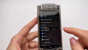 VERTU TI TITANIUM PURE BLACK incoming call / original ringtone