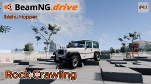 BeamNG.drive. Рок-кроулинг.