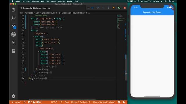 Google's Flutter Tutorial - Expandable/Multi-Level List in Flutter (coderzheaven.com)