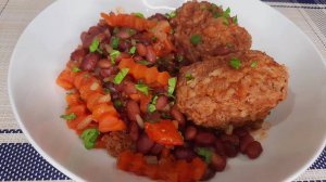 ТЕФТЕЛИ С ОВОЩАМИ И ФАСОЛЬЮ. РЕЦЕПТ ДЛЯ ПОХУДЕНИЯ. Очень просто и вкусно. ЕШЬ И ХУДЕЙ.