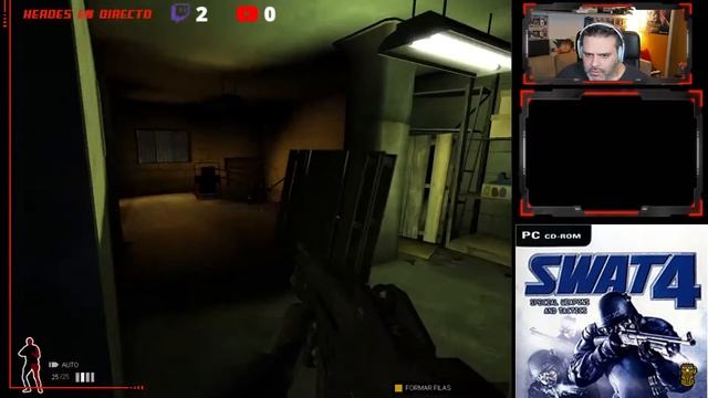 SWAT 4 - Gameplay Retro PC - Directo en español смотреть онлайн