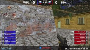 18+ -vs- ЖВ1 - 1 map // Финал ДЕДУШКИ В CS 1.6 @kn1feTV