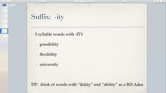 Tutorial: Word Stress - How to Stress & Pronounce the suffix ITY