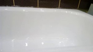 СТАКРИЛ "Эколор". Ванна после покрытия акрилом.