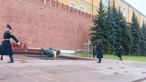 Смена караула, Александровский сад, Москва